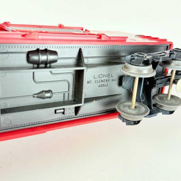 Southern Pacific SP 9607 Lionel O Scale Hy-Cube Boxcar 10" Red Gray Detailed - Picture 6 of 10